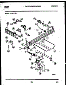 04 - Burner, Manifold And Gas Control parts for Frigidaire Range 36-3281-23-01 from AppliancePartsPros.com