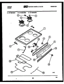 04 - Cooktop And Broiler Parts parts for Frigidaire Range 37-1009-00-01 from AppliancePartsPros.com
