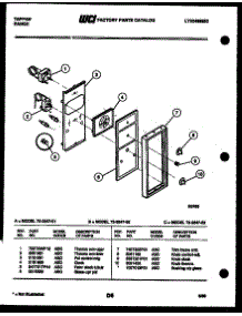 06 - Control Panel parts for Frigidaire Range 72-2547-23-01 from AppliancePartsPros.com