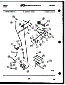 08 - Burner, Manifold And Gas Control parts for Frigidaire Range 72-2547-23-01 from AppliancePartsPros.com