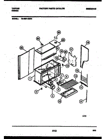 10 - Upper Body Parts parts for Frigidaire Range 72-3651-00-04 from AppliancePartsPros.com