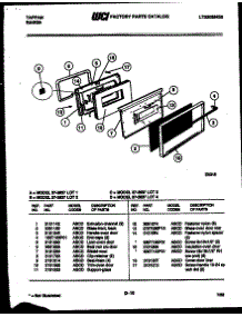 05 - Door Parts parts for Frigidaire Range 37-2637-23-01 from AppliancePartsPros.com