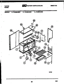 10 - Upper Body Parts parts for Frigidaire Range 72-3989-00-05 from AppliancePartsPros.com