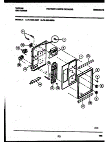 10 - Control Panel parts for Frigidaire Range 76-4960-00-08 from AppliancePartsPros.com