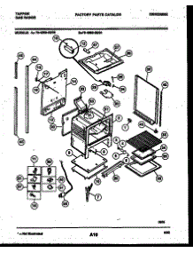 08 - Lower Body Parts parts for Frigidaire Range 76-4960-00-04 from AppliancePartsPros.com