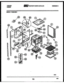 04 - Lower Body Parts parts for Frigidaire Range 77-4950-00-01 from AppliancePartsPros.com