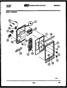 10 - Control Panel parts for Frigidaire Range 77-4950-00-01 from AppliancePartsPros.com