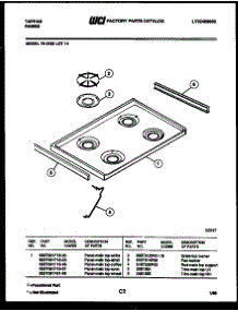 10 - Cooktop Parts parts for Frigidaire Range 76-4232-00-14 from AppliancePartsPros.com