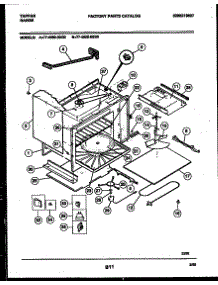 12 - Wrapper And Body Parts parts for Frigidaire Range 77-4950-00-02 from AppliancePartsPros.com