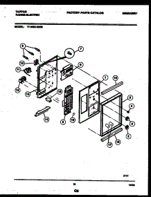 10 - Control Panel parts for Frigidaire Range 77-4950-23-05 from AppliancePartsPros.com