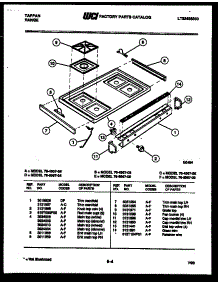 11 - Cooktop Parts parts for Frigidaire Range 76-8967-23-06 from AppliancePartsPros.com