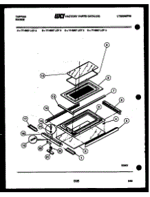 08 - Top Door Parts parts for Frigidaire Range 77-8957-23-04 from AppliancePartsPros.com