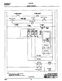 06 - Wiring Diagram parts for Frigidaire Range TEF357BFDB from AppliancePartsPros.com