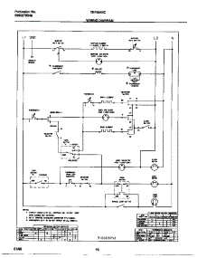 06 - Wiring Diagram parts for Frigidaire Range TEF354BCWB from AppliancePartsPros.com