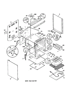 Body parts for Tappan Range TEF365CHTA from AppliancePartsPros.com