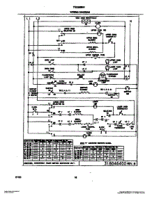 09 - Wiring Diagram parts for Frigidaire Range TEO356BHD1 from AppliancePartsPros.com