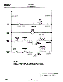 06 - Wiring Diagram parts for Frigidaire Oven TGB504CCB2 from AppliancePartsPros.com