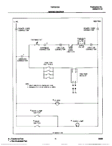 07 - Wiring Diagram parts for Frigidaire Range TGF331SCWA from AppliancePartsPros.com