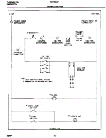 07 - Wiring Diagram parts for Frigidaire Range TGF335CFTA from AppliancePartsPros.com