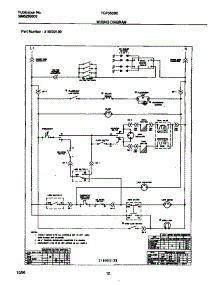 07 - Wiring Diagram parts for Frigidaire Range TGF353BCWD from AppliancePartsPros.com