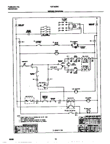 07 - Wiring Diagram parts for Frigidaire Range TGF355BCWC from AppliancePartsPros.com