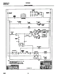 07 - Wiring Diagram parts for Frigidaire Range TGF354SCDD from AppliancePartsPros.com