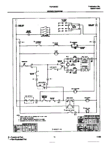 07 - Wiring Diagram parts for Frigidaire Range TGF350SCWB from AppliancePartsPros.com