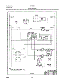 12 - Wiring Diagram parts for Tappan Range TGF355BHDF from AppliancePartsPros.com
