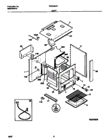 04 - Body parts for Frigidaire Range TGF605WFW1 from AppliancePartsPros.com