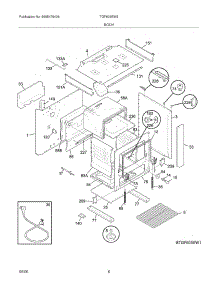 07 - Body parts for Tappan Range TGF605EW2 from AppliancePartsPros.com