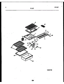 05 - Shelves And Supports parts for Frigidaire Refrigerator 95-1437-00-04 from AppliancePartsPros.com