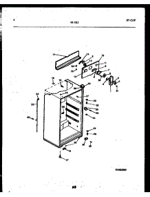 04 - Cabinet Parts parts for Frigidaire Refrigerator 95-1512-23-00 from AppliancePartsPros.com