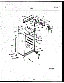 04 - Cabinet Parts parts for Frigidaire Refrigerator 95-1781-66-01 from AppliancePartsPros.com