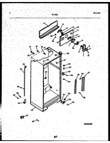 03 - Cabinet Parts parts for Frigidaire Refrigerator 95-1962-23-00 from AppliancePartsPros.com