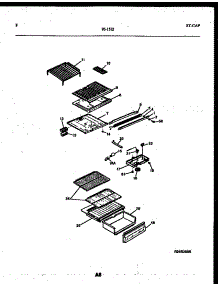 05 - Shelves And Supports parts for Frigidaire Refrigerator 95-1512-23-00 from AppliancePartsPros.com