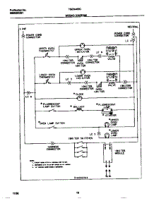 10 - Wiring Diagram parts for Frigidaire Range TGO346BCWD from AppliancePartsPros.com