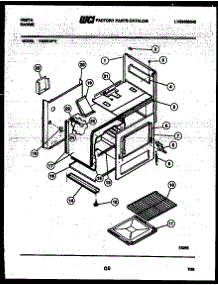 07 - Body Parts parts for Frigidaire Range VG30CW2 from AppliancePartsPros.com