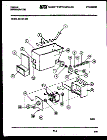 08 - Ice Dispenser parts for Frigidaire Refrigerator 95-2497-00-02 from AppliancePartsPros.com