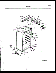 04 - Cabinet Parts parts for Frigidaire Refrigerator GTN142WK1 from AppliancePartsPros.com