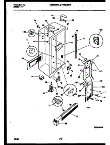 05 - Cabinet Parts parts for Frigidaire Refrigerator TRS22WRAW0 from AppliancePartsPros.com