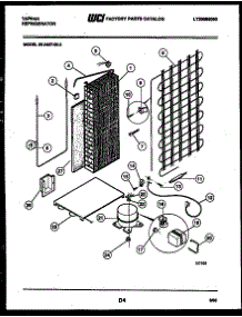 10 - System And Automatic Defrost Parts parts for Frigidaire Refrigerator 95-2497-00-02 from AppliancePartsPros.com