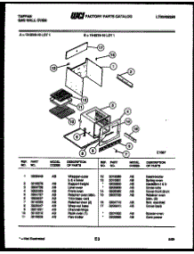 06 - Wrapper And Body Parts parts for Frigidaire Oven 12-3219-00-01 from AppliancePartsPros.com