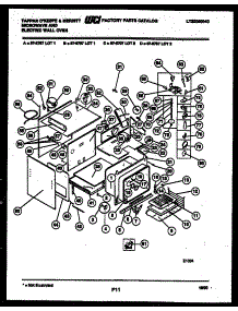 04 - Lower Body Parts parts for Frigidaire Oven 57-6707-10-01 from AppliancePartsPros.com