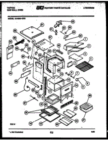 06 - Body Parts parts for Frigidaire Oven 12-4980-00-01 from AppliancePartsPros.com