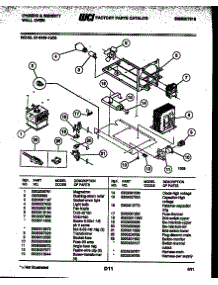 06 - Power Control parts for Frigidaire Oven 57-6709-00-03 from AppliancePartsPros.com