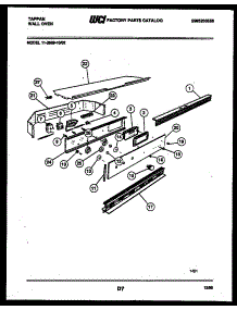 06 - Control Panel parts for Frigidaire Oven 11-2969-00-02 from AppliancePartsPros.com