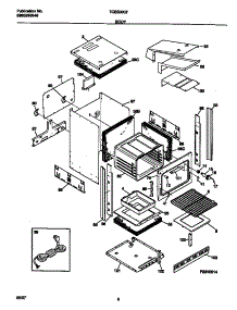 04 - Body parts for Frigidaire Oven TGB500CFB1 from AppliancePartsPros.com