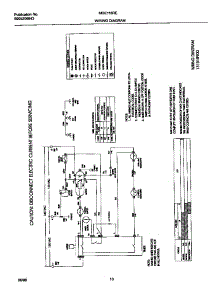 06 - Wiring Diagram parts for Frigidaire Dryer MDE116REW1 from AppliancePartsPros.com