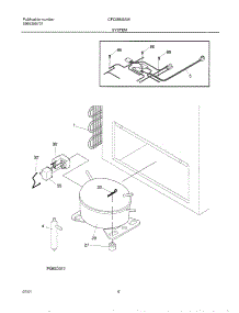 07 - System parts for Frigidaire Freezer CFC09M5AW0 from AppliancePartsPros.com