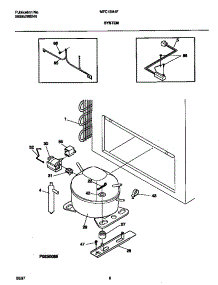 04 - System parts for Frigidaire Freezer MFC15M4FW1 from AppliancePartsPros.com